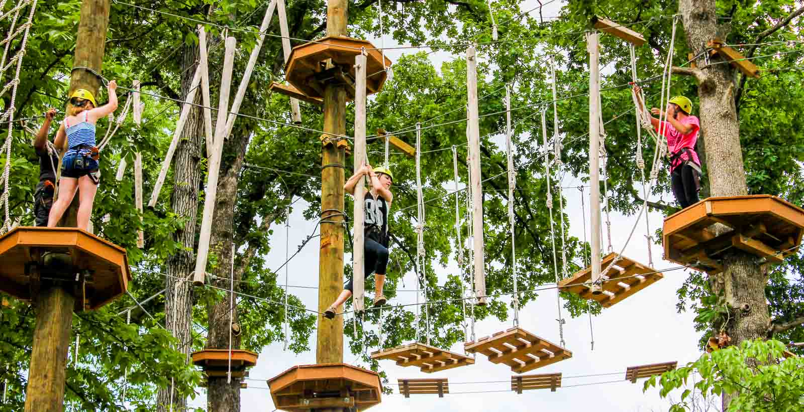 The Climb Zip Swing Adventure Park in Sevierville, TN